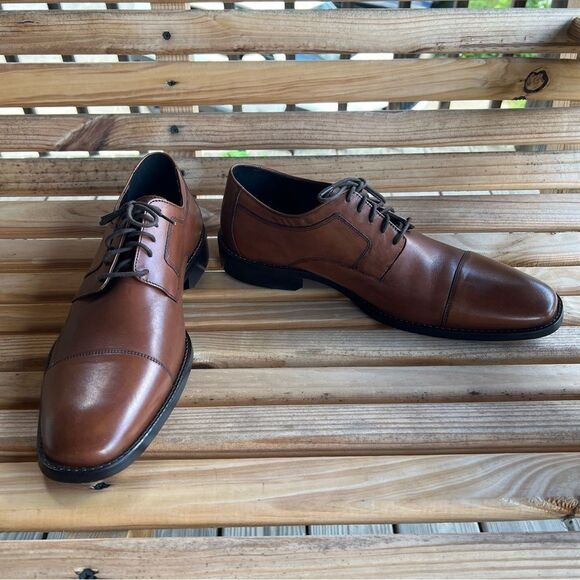 Johnston & Murphy Novick Cap Toe Oxfords Men’s Size 13 - Picture 4 of 16